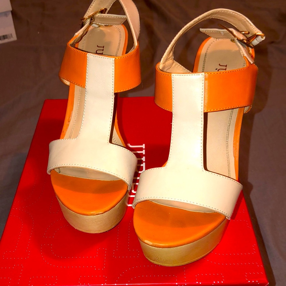 Juri Nude/Orange Heels